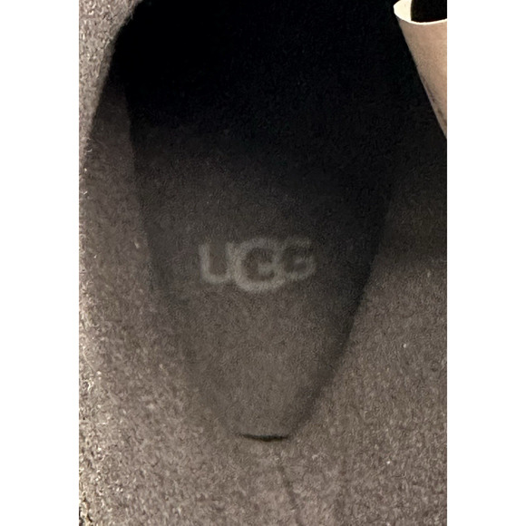 UGG Womens The UGG Lug Black Waterproof Canvas Combat Boots Size 7 New $140 - Picture 10 of 12